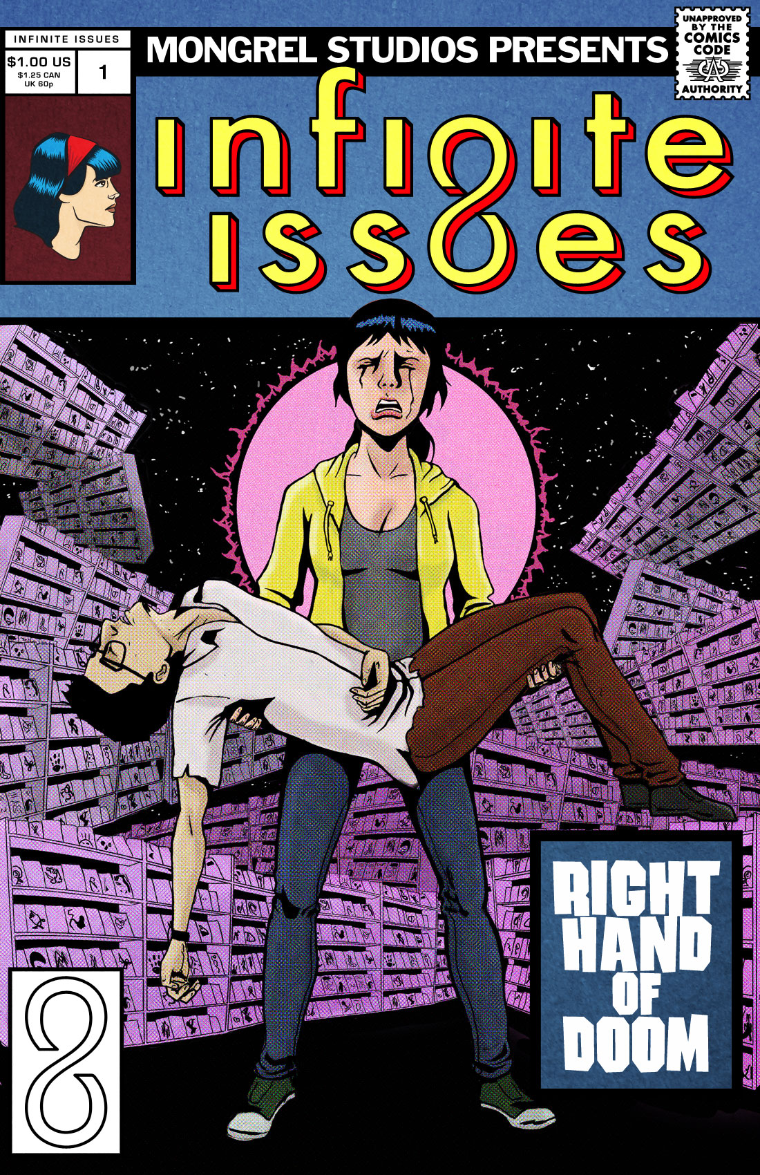 Infinite Issues cover art by Crystal Carter